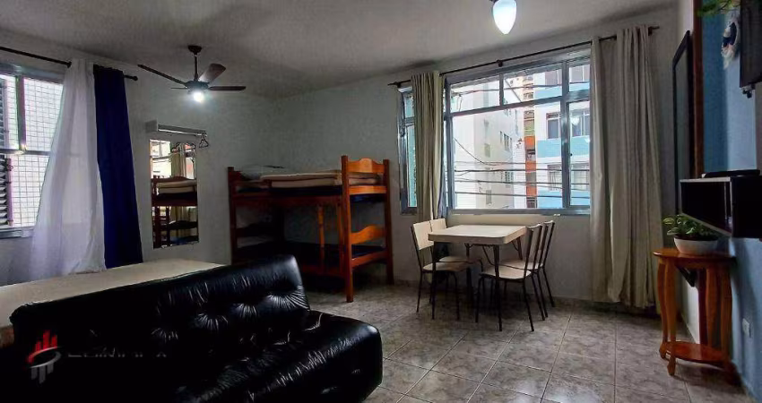 Kitnet com 1 dormitório à venda, 44 m² por R$ 230.000,00 - Tupi - Praia Grande/SP