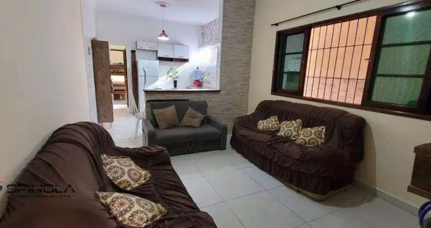 Casa com 2 dormitórios à venda, 67 m² por r$ 330.000,00 - jardim imperador - praia grande/sp