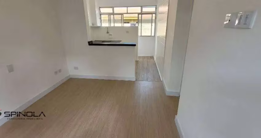 Apartamento com 1 dormitório à venda, 35 m² por r$ 210.000,00 - vila guilhermina - praia grande/sp