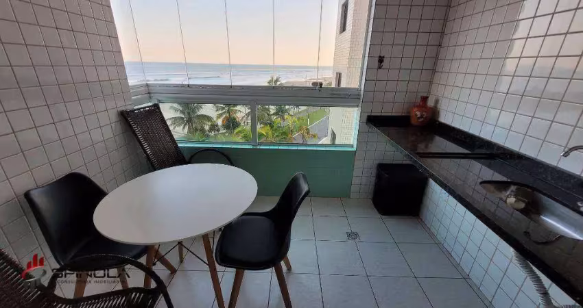 Apartamento com 1 dormitório à venda, 57 m² por r$ 399.000,00 - balneário flórida - praia grande/sp