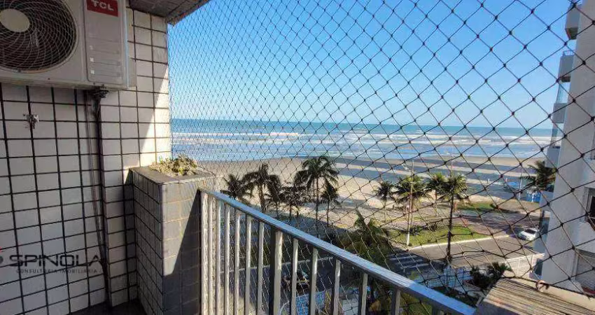 Apartamento com 1 dormitório à venda, 54 m² por r$ 320.000,00 - real - praia grande/sp