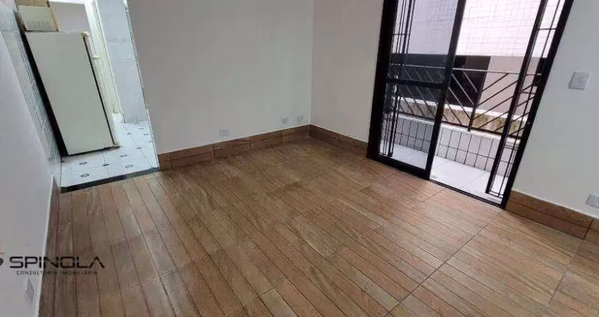 Apartamento com 1 dormitório à venda, 49 m² por r$ 230.000,00 - tupi - praia grande/sp