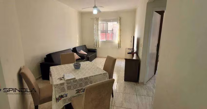 Apartamento com 1 dormitório à venda, 55 m² por r$ 255.000,00 - boqueirão - praia grande/sp