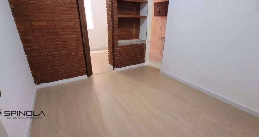 Apartamento com 1 dormitório à venda, 32 m² por r$ 230.000,00 - canto do forte - praia grande/sp