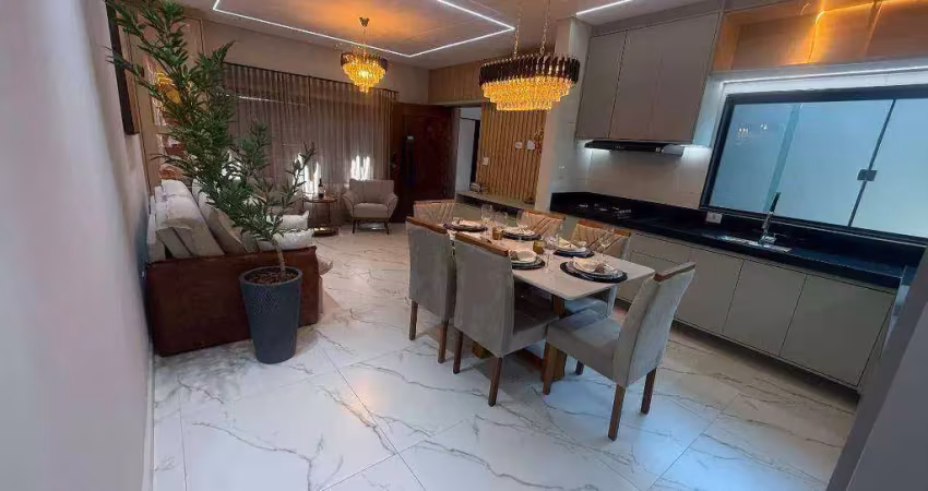 Casa com 3 dormitórios à venda, 90 m² por r$ 1.250.000,00 - caiçara - praia grande/sp