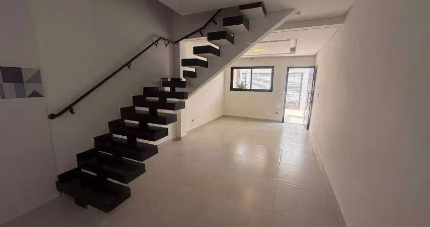 Sobrado com 3 dormitórios à venda, 108 m² por r$ 580.000,00 - vila caiçara - praia grande/sp