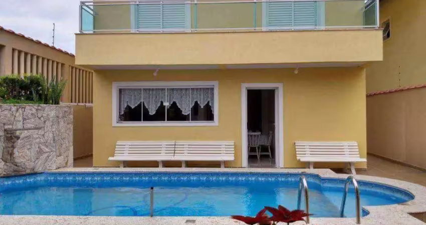 Casa com 4 dormitórios à venda, 232 m² por r$ 1.300.000,00 - balneário flórida - praia grande/sp