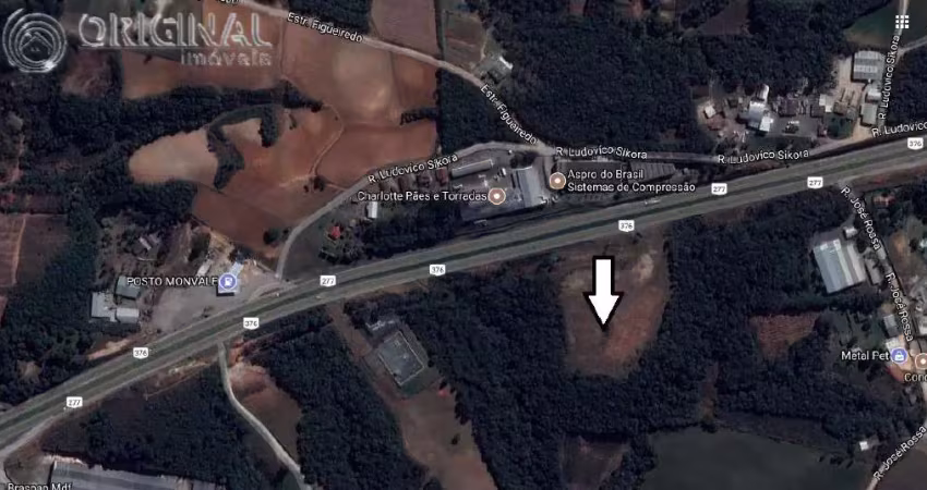 Terreno para alugar, 36761.00 m2 por r$18000.00  - rondinha - campo largo/pr