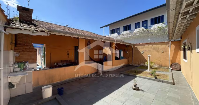 Casa Térrea com Edícula à venda , 2 quarto(s),   no bairro Bairro dos Prados, 1500 metros da praia, Peruíbe-SP