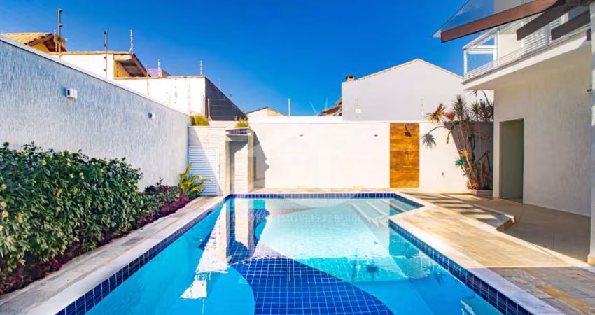 Casa Sobrado à venda , 4 quarto(s),  sendo 4 suíte(s)  no bairro Jardim Casa Blanca, 90 metros da praia, Peruíbe-SP