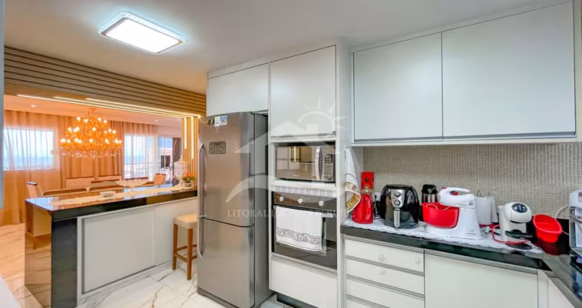 Apartamento Amplo à venda com piscina, 3 quarto(s),  sendo 2 suíte(s) (Edificio Florenville) no bairro Centro, 550 metros da praia, Peruíbe-SP