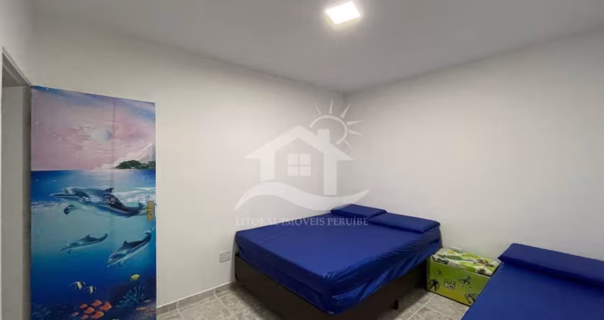 Apartamento Amplo à venda , 2 quarto(s),  sendo 0 suíte(s) (apartamento) no bairro Jardim Belmar II, 2 metros da praia, Peruíbe-SP