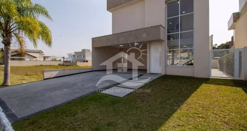 Casa sobrado à venda , 4 quarto(s),  sendo 2 suíte(s)  no bairro bougainville residencial iv, 1200 metros da praia, peruíbe-sp