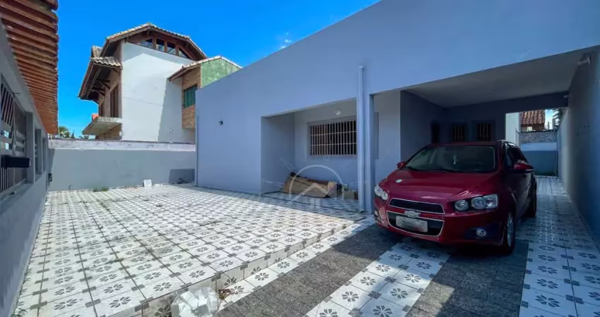 Casa térrea à venda , 3 quarto(s),  sendo 1 suíte(s)  no bairro parque turistico, 800 metros da praia, peruíbe-sp