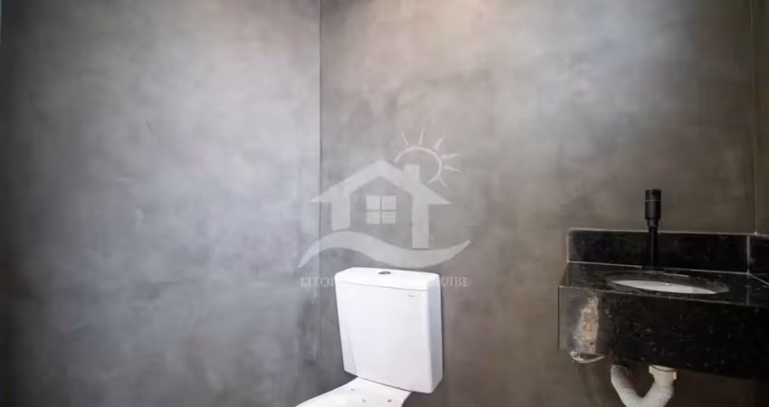 Casa térrea com piscina à venda com piscina, 2 quarto(s),  sendo 1 suíte(s)  no bairro estância dos eucaliptos, 3000 metros da praia, peruíbe-sp