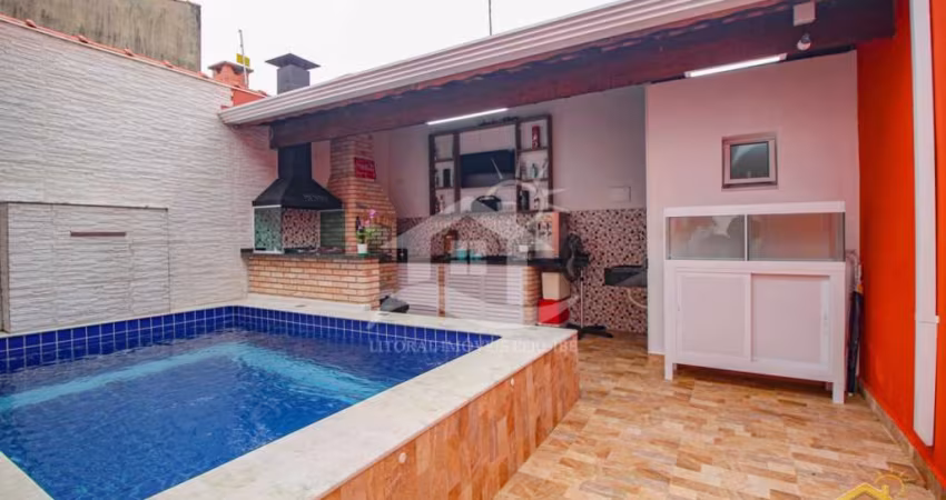 Casa Térrea à venda , 2 quarto(s),  sendo 1 suíte(s)  no bairro São João Batista 2, 1500 metros da praia, Peruíbe-SP