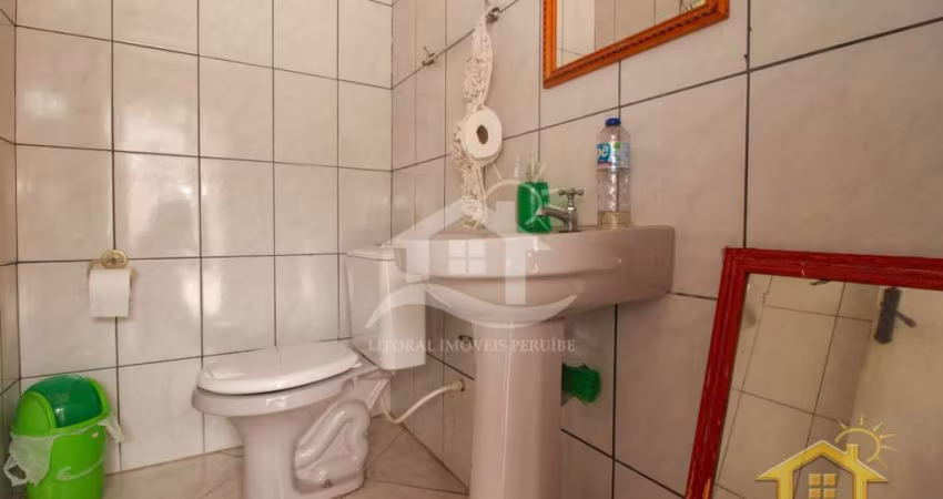 Casa com Mezanino à venda , 3 quarto(s),  sendo 1 suíte(s)  no bairro Cidade Nova Peruíbe, 0 metros da praia, Peruíbe-SP