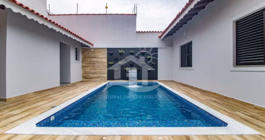 Casa Térrea à venda , 3 quarto(s),  sendo 1 suíte(s)  no bairro Cidade Nova Peruíbe, 500 metros da praia, Peruíbe-SP