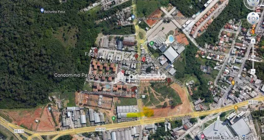 Terreno à venda por r$532.202,00 - passo das pedras - gravataí, rs