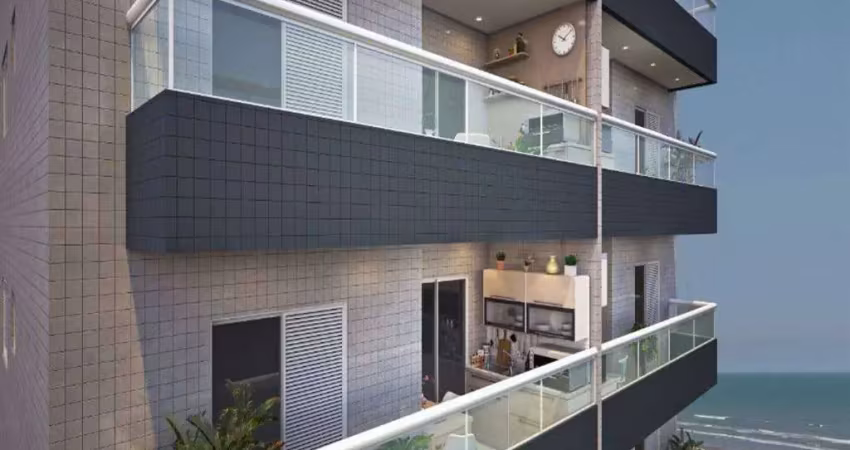 Apartamento com 1 dormitório à venda, 38 m² por r$ 383.200,00 - aviação - praia grande/sp