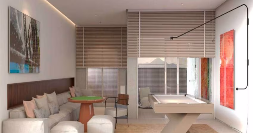 Apartamento com 1 dormitório à venda, 76 m² - Parcelas R$1.670,00 - Canto do Forte - Praia Grande/SP