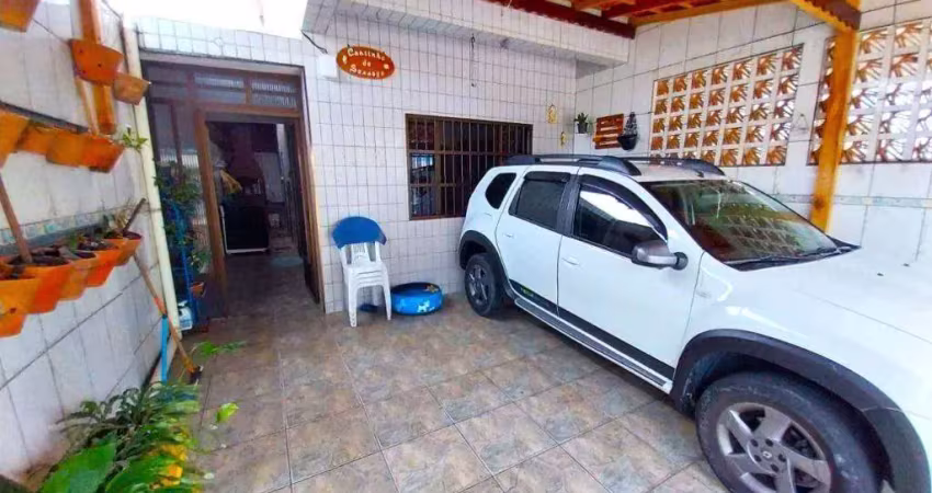 Sobrado com 2 dormitórios à venda, 95 m² por r$ 360.000,00 - caiçara - praia grande/sp