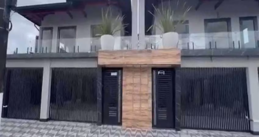 Casa com 2 dormitórios à venda, 54 m² por r$ 295.000,00 - maracanã - praia grande/sp