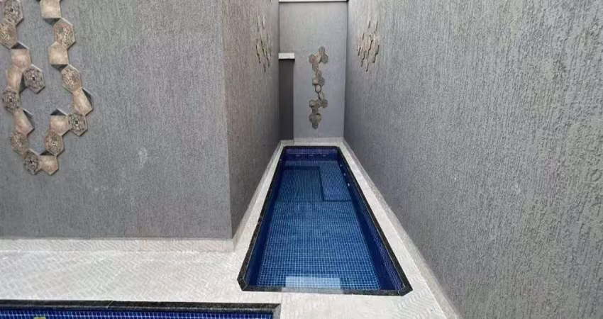 Sobrado com 2 dormitórios à venda, 48 m² por r$ 338.000,00 - maracanã - praia grande/sp