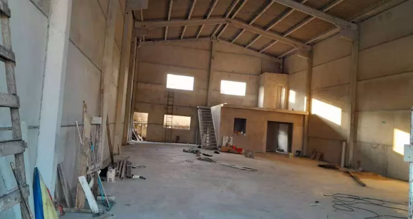 Galpão para alugar, 400 m² por r$ 12.000,00/mês - jardim real - praia grande/sp