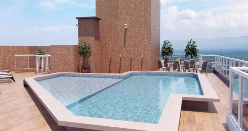 Apartamento com 2 dormitórios à venda, 73 m² por r$ 597.000,00 - guilhermina - praia grande/sp