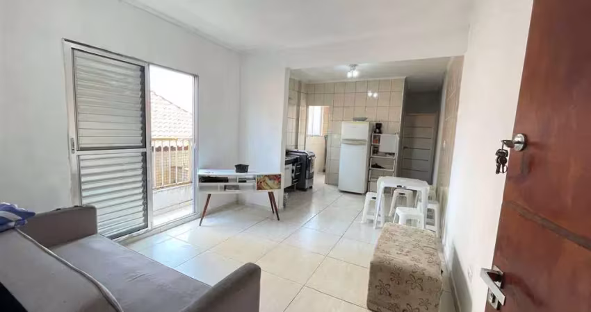 Oportunidade na ocian! apartamento de 48m², 1 dormitório , 1 vaga e excelente localização!