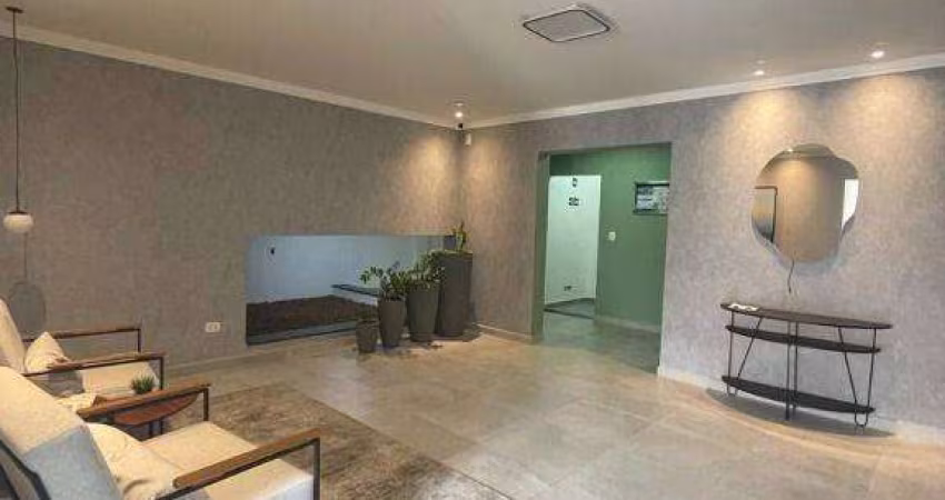 Apartamento com 1 dormitório à venda, 46 m² - Guilhermina - Praia Grande/SP