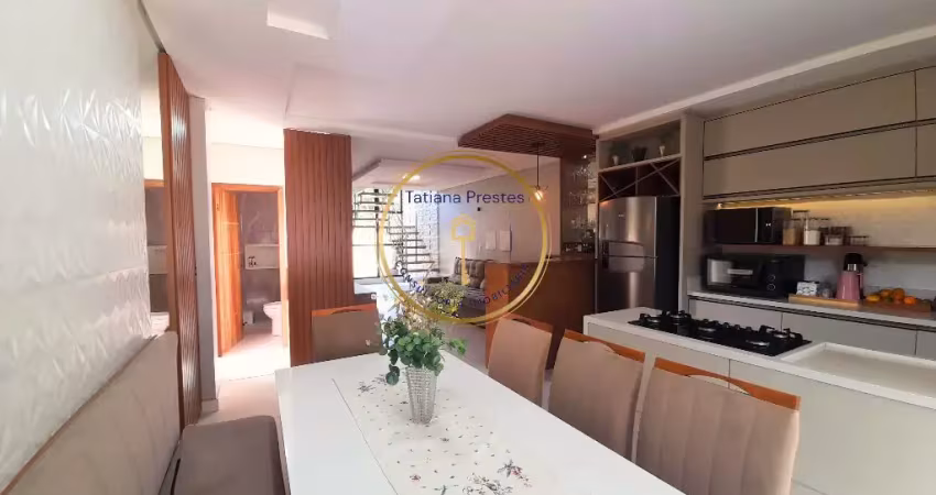 Linda casa com 03 quartos e piscina no bairro saudade em biguaçu