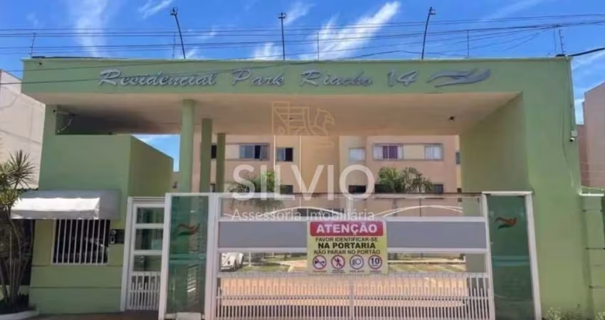 Apartamento com 02 quartos e 01 vaga coberta no Parque Riacho 14 Riacho Fundo II