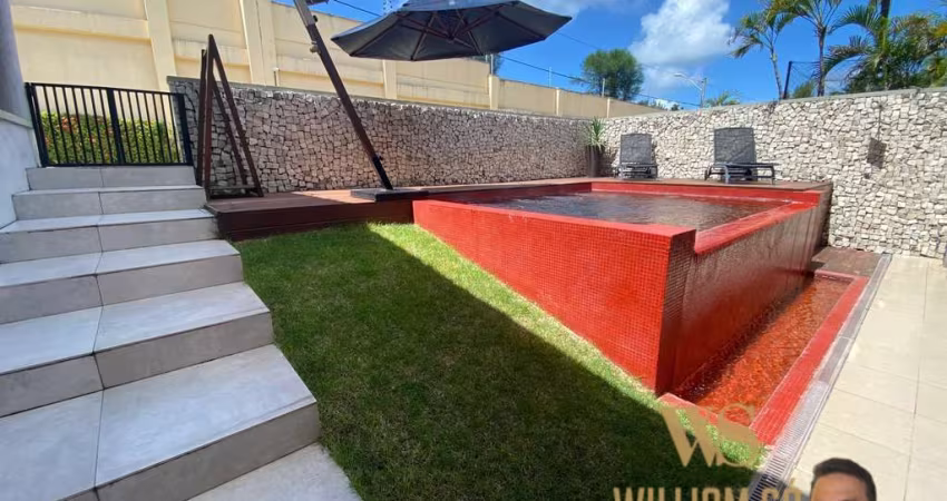 COND VILLAGIO DEL MARE - Casa em condomínio Alto Padrão, 3 suítes, piscina e deck privativo nas Dunas de Fortaleza Ceará