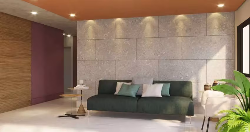 Vert mbigucci | construtora mbigucci | pronto | 57 metros | 02 dormitórios | suíte | varanda | 01 vaga