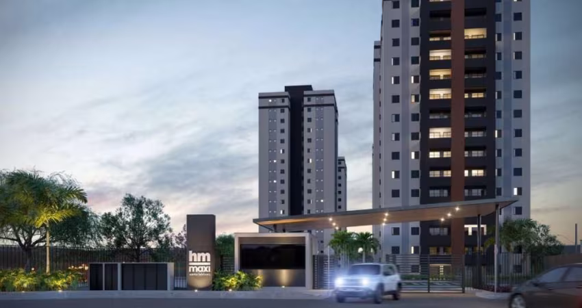 HM Maxi Santa Bárbara | Construtora HM | Construção | 65 metros | 02 dormitórios | suíte | varanda | 01 vaga