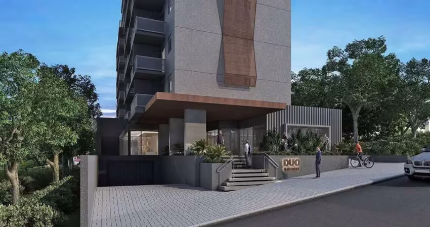 Duo residence | construtora duo | pronto | 48 metros | 02 dormitórios | suíte | varanda | 01 vaga