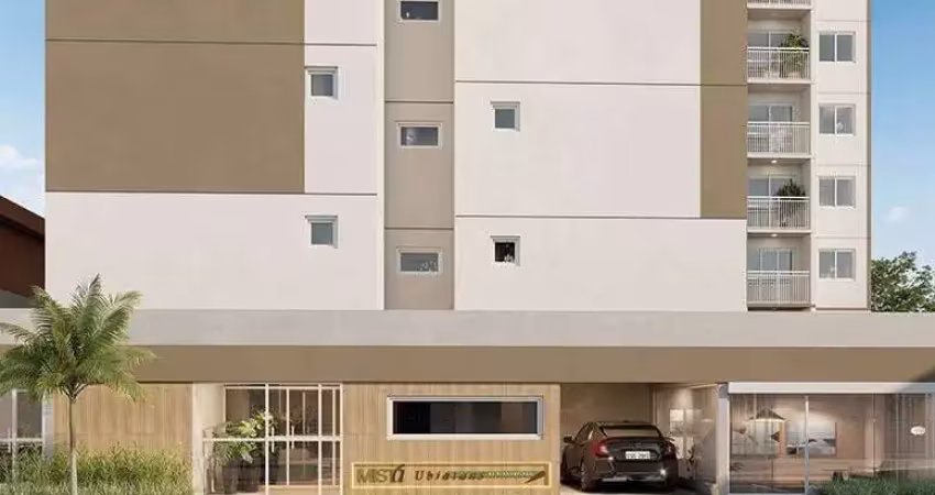 Mistá ubiatans | construtora plano e plano | construção | 27 metros | 01 dormitório | com varanda | sem vaga
