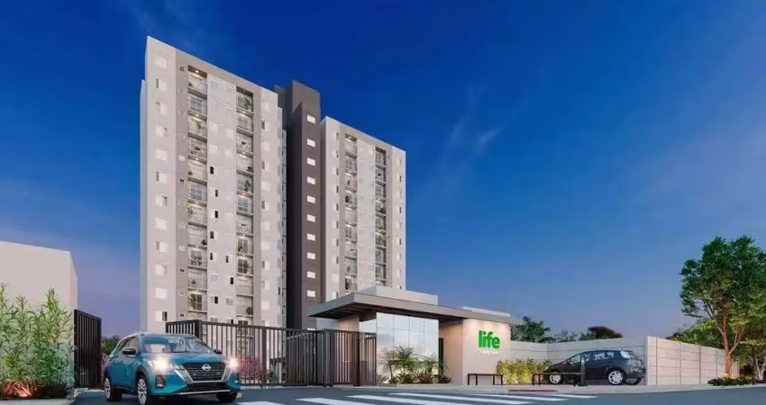 Life Residencial | Construtora Longitude | Construção | 41 metros | 02 dormitórios | varanda | 01 vaga