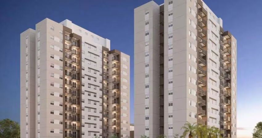 Unni Mansões | Construtora Plano &amp; Plano | Construção | 42 metros | 02 dormitórios | varanda | 01 vaga
