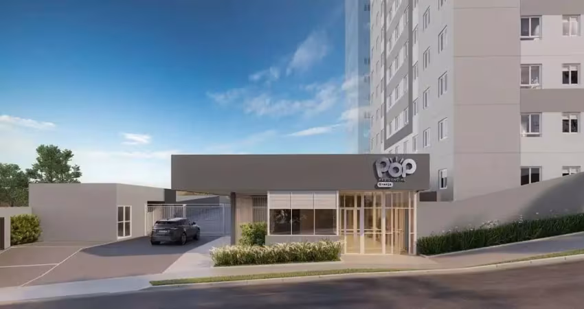 Pop granja | construtora bp8 | construção | 24 metros | studios | sem varanda e vaga