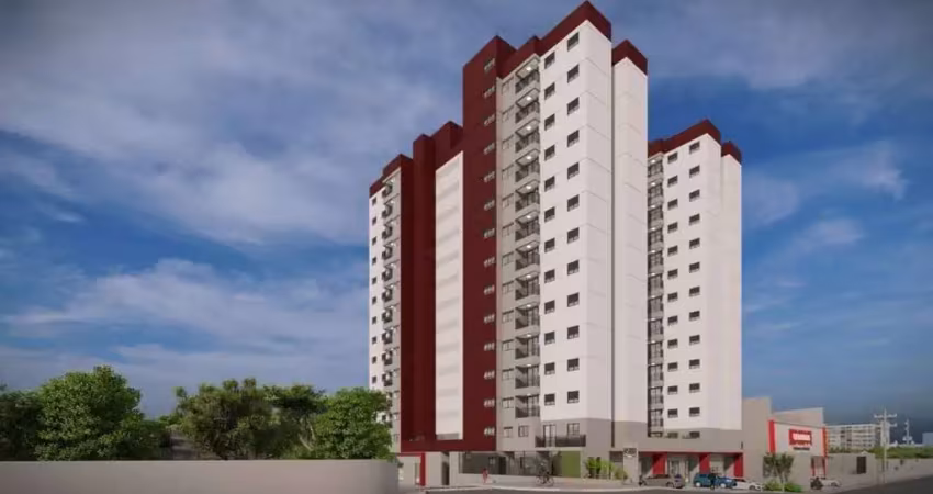 Residencial roma | construtora ssj | lançamento | 42 metros | 02 dormitórios | varanda | vaga de moto