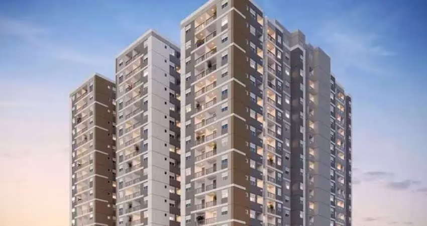 Marco butantã | construtora engelux | construção | 43 metros | 02 dormitórios | com varanda | 01 vaga