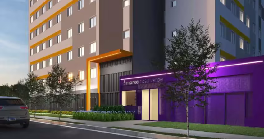 Marka casa verde | construtora marka prime | construção | 33 metros | 02 dormitórios | sem varanda e vaga