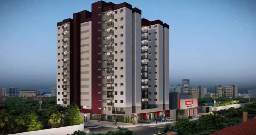 Residencial roma | construtora ssj | lançamento | 42 metros | 02 dormitórios | varanda | vaga de moto