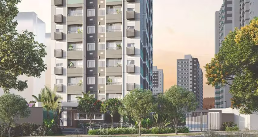 Pátio central galeria sp cambuci | construtora riva | 44 metros | 02 dormitórios | suíte | com varanda | sem vaga