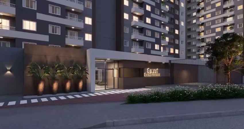 Smart bonsucesso | construtora smart | construção | 33 metros | 02 dormitórios | sem varanda | 01 vaga moto