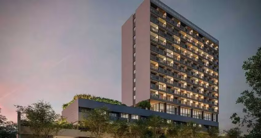 Lumen studios by porte | construtora porte | pronto | 25 metros | studios com varanda | sem vaga