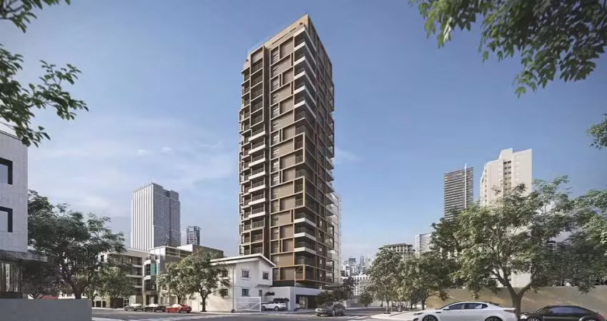 Walk paulista | construtora new properties | construção | 53 metros | 01 suíte | lavabo | com varanda | 01 vaga